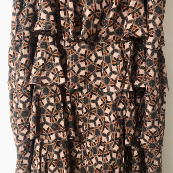 Marie Oliver Adler Skirt Peppercorn Lattice - Picture 5 of 5